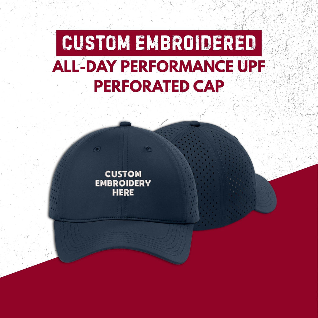 Custom Logo Performance Cap, Personalized Embroidered Hat, Custom Snapback Dad Hat, Your Own Text Hat, Custom Team Company Cap