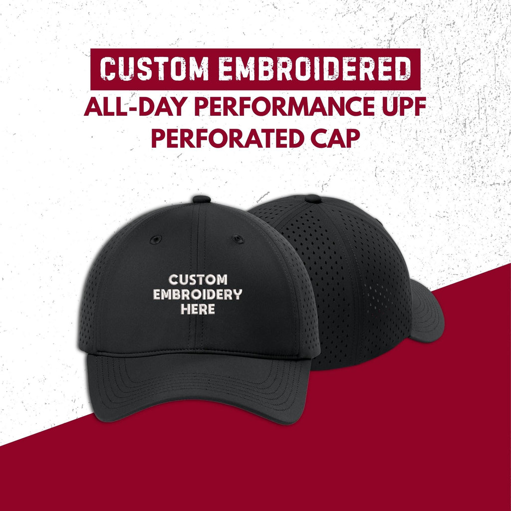 Custom Logo Performance Cap, Personalized Embroidered Hat, Custom Snapback Dad Hat, Your Own Text Hat, Custom Team Company Cap