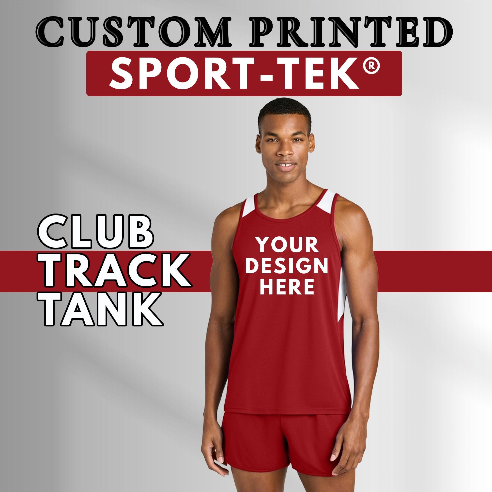 Custom Logo Tank Top, Design Your Own, Custom Front Back Printing, Personalized Dri Fit Tank