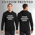 Custom Hoodie, Personalized Business Hoodie, Front Back Printing, Pullover Sweatshirt, Fleece Hoodie