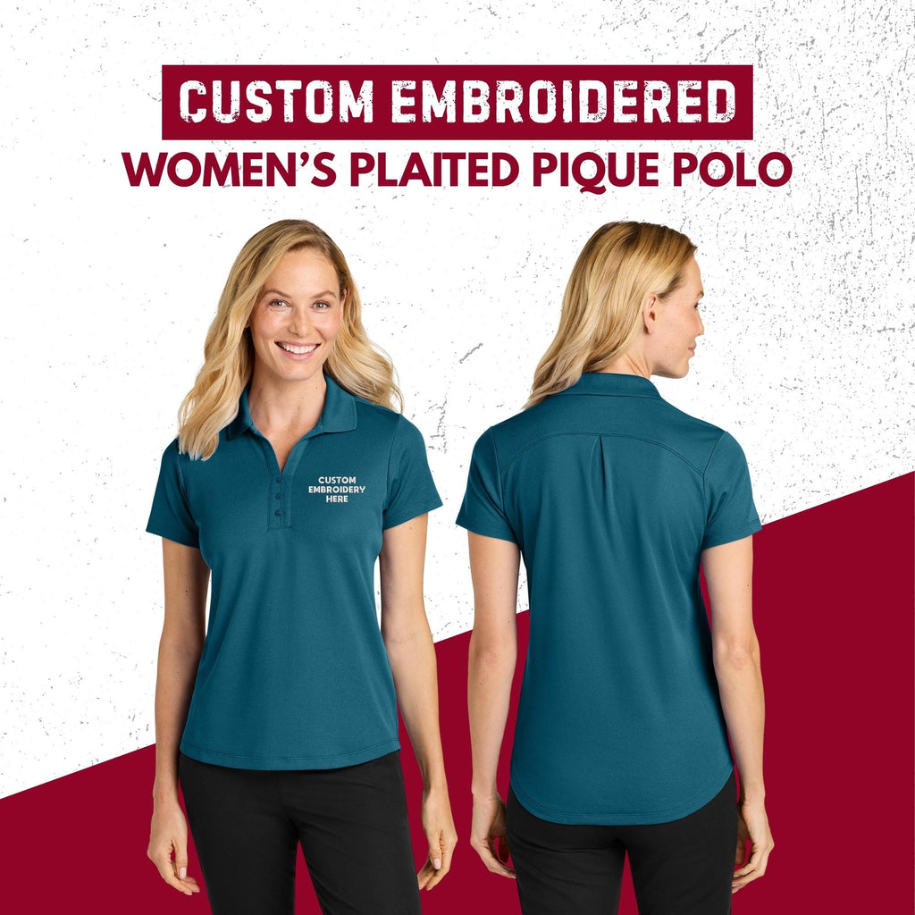Custom Women's Polo Shirt, Business Logo Shirt, Embroidered Shirt, Golf Polo, Birthday Gifts