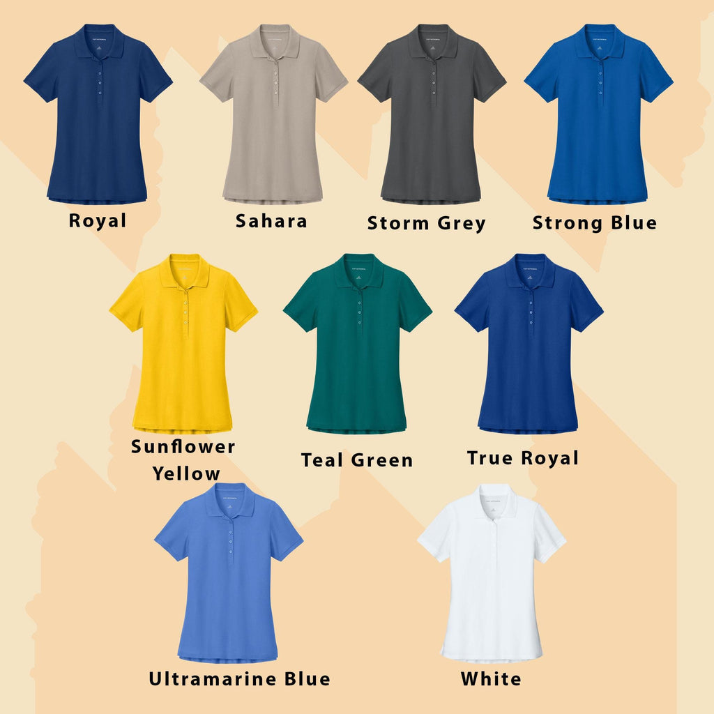 Personalized Embroidered Polo Shirt With Custom Logo Custom Team Golf Shirts, Performance Work Uniforms, Womens Shirt
