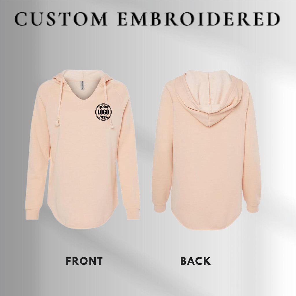 Custom Embroidered Lightweight Womens Hoodie: Hooded Sweatshirt, Streetwear Hoodies