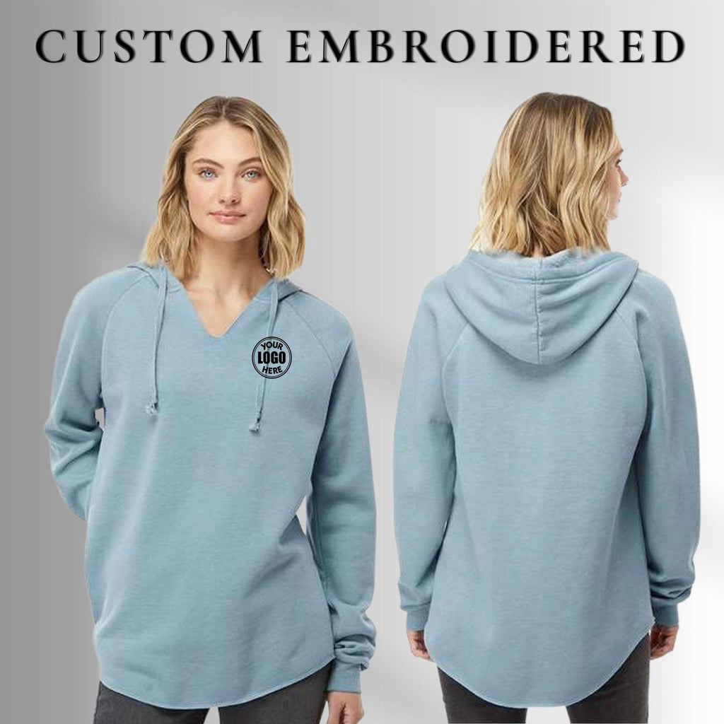 Custom Embroidered Lightweight Womens Hoodie: Hooded Sweatshirt, Streetwear Hoodies