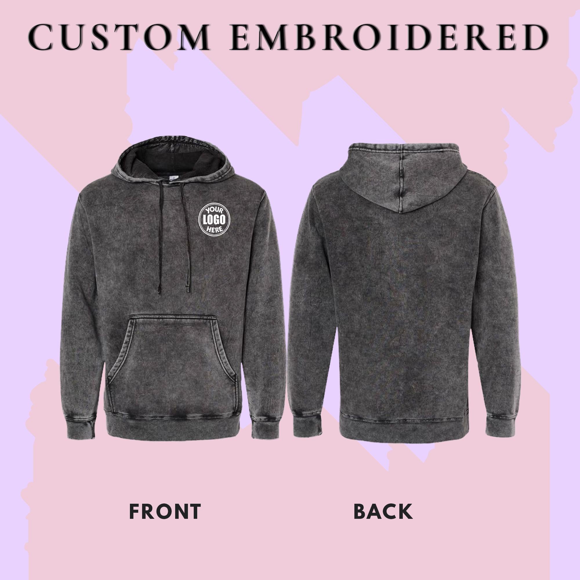 Custom Logo Hoodies, Customer Text Hoodie, Gifted Hoodies, Your Design Here, Your Business Logo or Brand Logo, Embroidered Sweatshirt