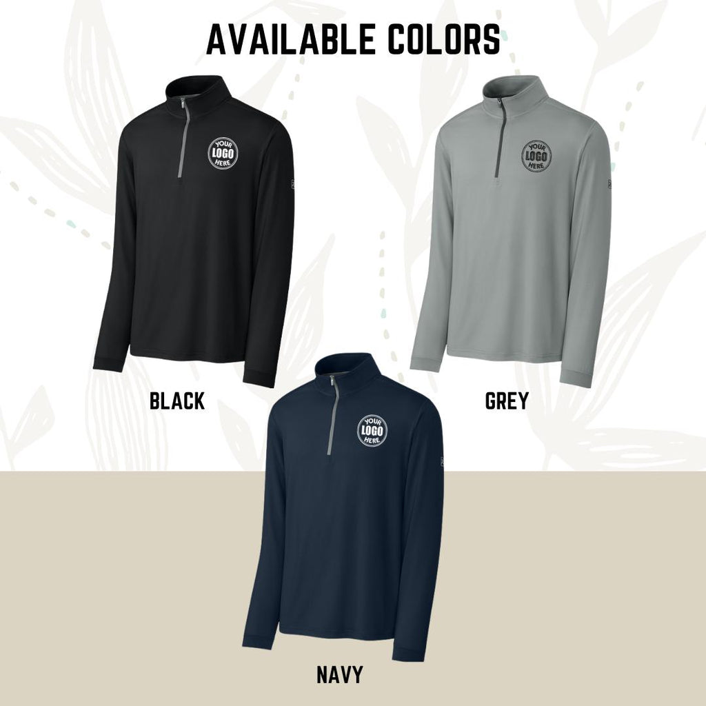 Custom Embroidered 1/4-Zip Pullover: Personalized Text & Logo, Richardson Quarter Zip