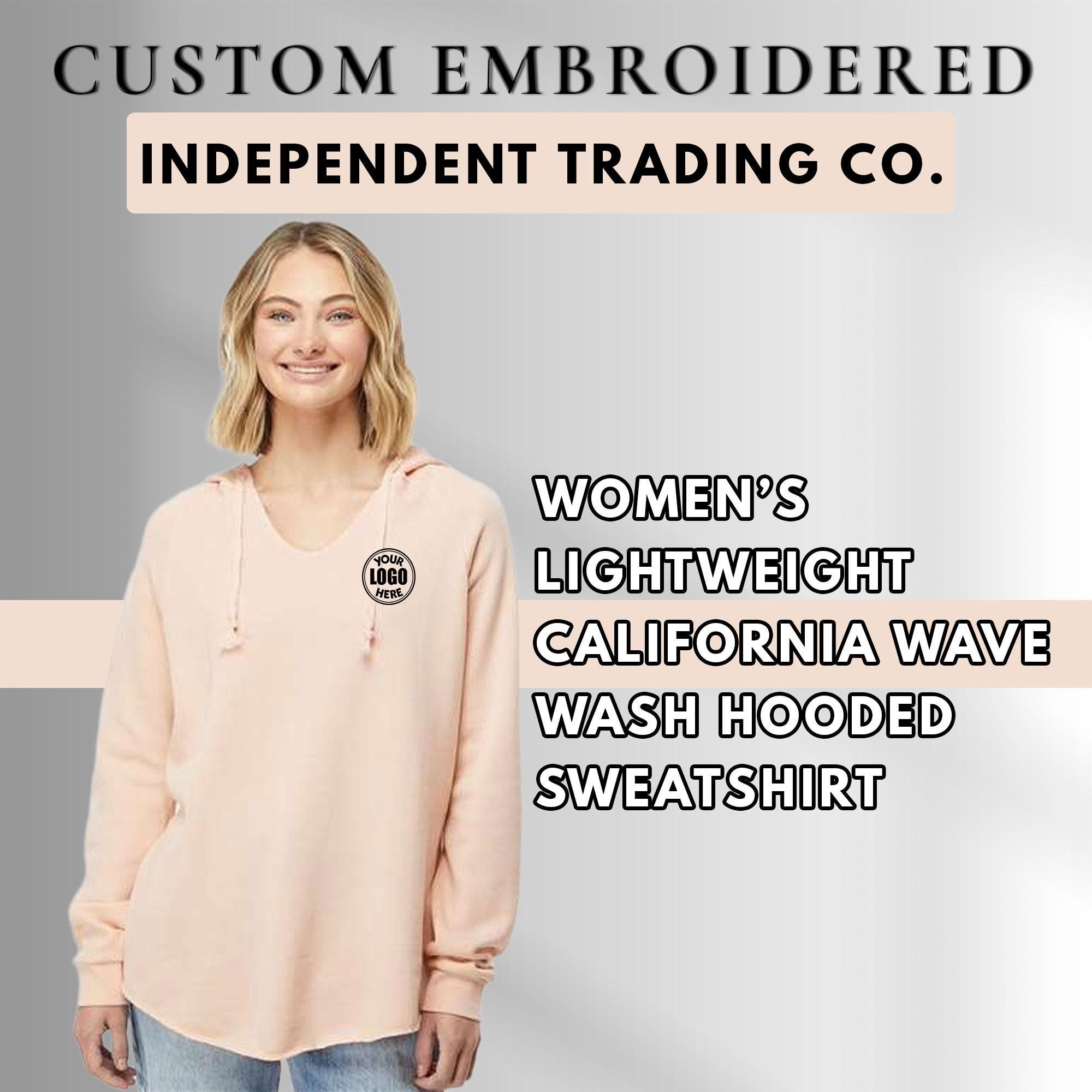 Custom Embroidered Lightweight Womens Hoodie: Hooded Sweatshirt, Streetwear Hoodies