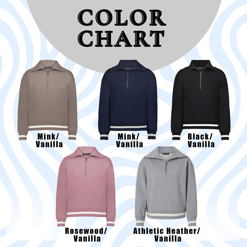 Custom Logo Quarter Zip, Customizable Sweatshirt, Team Uniforms, Personalized Logo