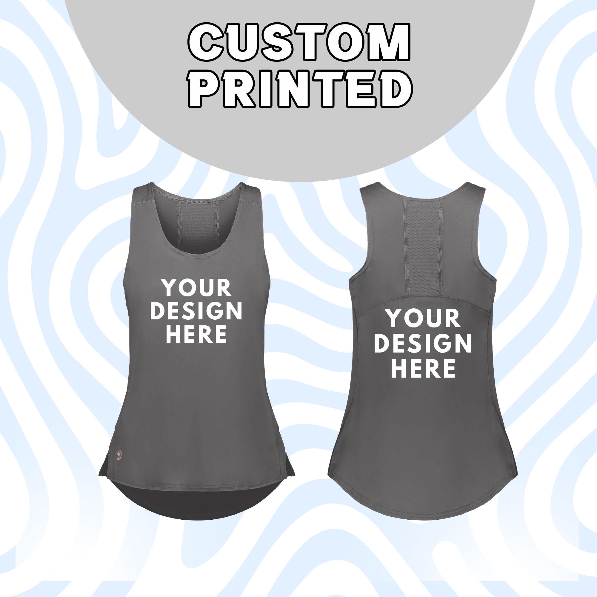 Personalized Women's Ideal Tank Top: Custom Printing, Athlete Tank, Personalized Clothing