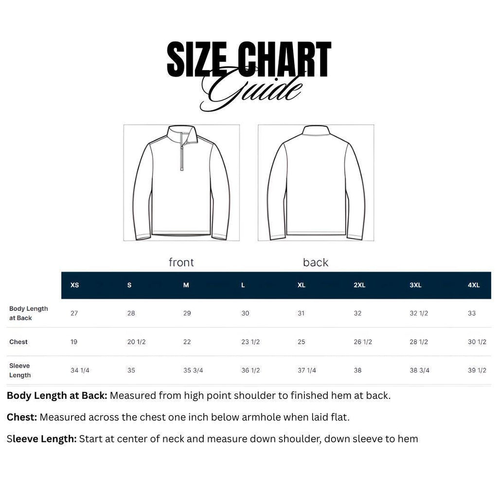 Custom Embroidered Men's 1/4-Zip | Customized Tri-Blend Quarter Zip Pullover | Moisture Wicking Sports Sweatshirt