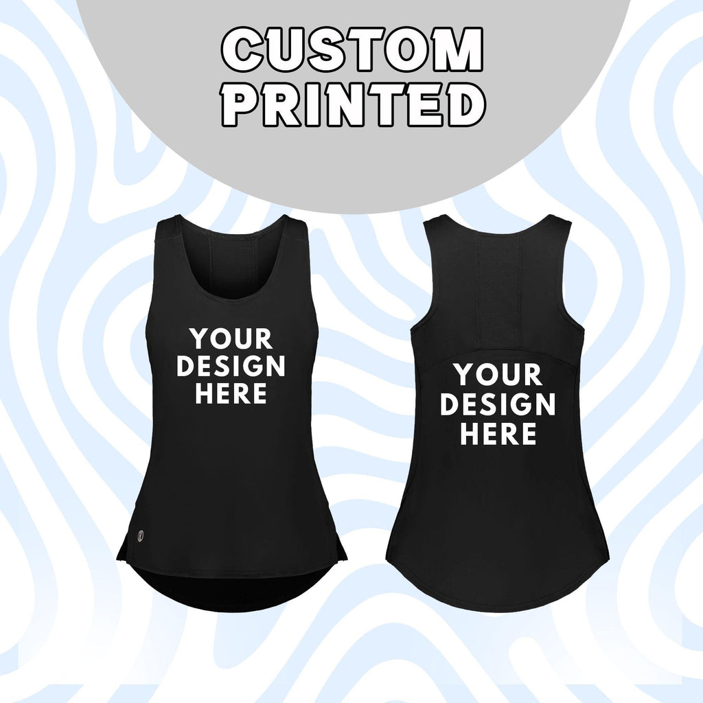 Personalized Women's Ideal Tank Top: Custom Printing, Athlete Tank, Personalized Clothing